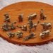 Brass Zodiac Mouse Ox Tiger Rabbit Dragon Snake Horse Sheep Monkey Rooster Dog Pig Animal Decorations Metal Ornaments Crafts_maomaolike.com