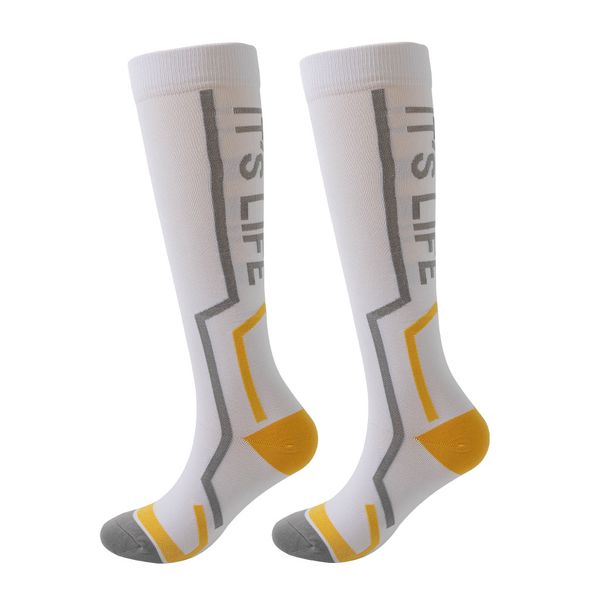 Socks sports fitness pressure socks running professional protective long calf socks jump rope elastic compression socks for women_maomaolike.com