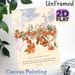 Fruit Of The Spirit Themed Painting Poster, Soft Watercolor Citrus Branches With Scripture Text Poster, Inspirational Religious Verse Decor For Home_maomaolike.com