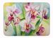 Orchids In Watercolor Memory Foam Kitchen Mat Machine Washable Anti-Fatigue Mat Cushion Comfort Bath Mat Or Kitchen Rug_maomaolike.com