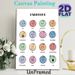 Emotions Themed Painting Poster, Soft-hued Cartoon Emotion Faces Poster, Assists In Recognizing Diverse Feelings, Ideal For Therapy Room, Office Or_maomaolike.com