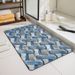 Bathroom Mat Toilet Mat Shower Mat Entrance Rug Absorbent Non-Slip Mat Soft Quick-Dry Machine Washable_maomaolike.com