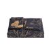 Stunning Gold Butterfly & Constellation Design, Modern Minimalist Quilt Cover With Pillowcases, Luxury Synthetic Fiber Bedding For Twin/Full Size Beds_maomaolike.com