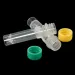 25-100Pcs Plastic Test Tubes Vials Sample Container Powder Craft Screw Cap Bottles For Office School Chemistry Supplies_maomaolike.com