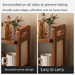 Desktop Cup Small Curio Table Zisha Teapot Tea Set Display Storage Rack_maomaolike.com