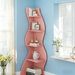 Modern Wall Corner Bookshelf Bookcase_maomaolike.com