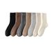 Autumn and winter women's warm socks men's cashmere socks extra thick fleece-lined socks winter warm wool socks stockings_maomaolike.com