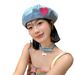 Hot Sale New Hot Women French Beret Hats Fashion Love Heart Design Kawaii Dress Beanie Cowgirl Hat for Womens Girls Lady Adults_maomaolike.com