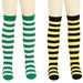 Unisex Christmas striped socks children's costume props costume costume Girls over the knee stockings stockings children's socks_maomaolike.com