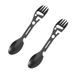 Outdoor Camping Picnic Multifunctional Portable Fork And Spoon Tool_maomaolike.com
