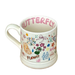 Childhood Graffiti Butterfly Cream Ceramic Cup Office Coffee Cup Couple Breakfast Cup_maomaolike.com