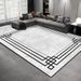 Living Room Rug,Large Rug,Oversized, Gold Leaves Design,Bedroom Rug,Soft And Thick, Machine Washable, Thickened Rug, Bedside Rug,Decorative Indoor Rug_maomaolike.com