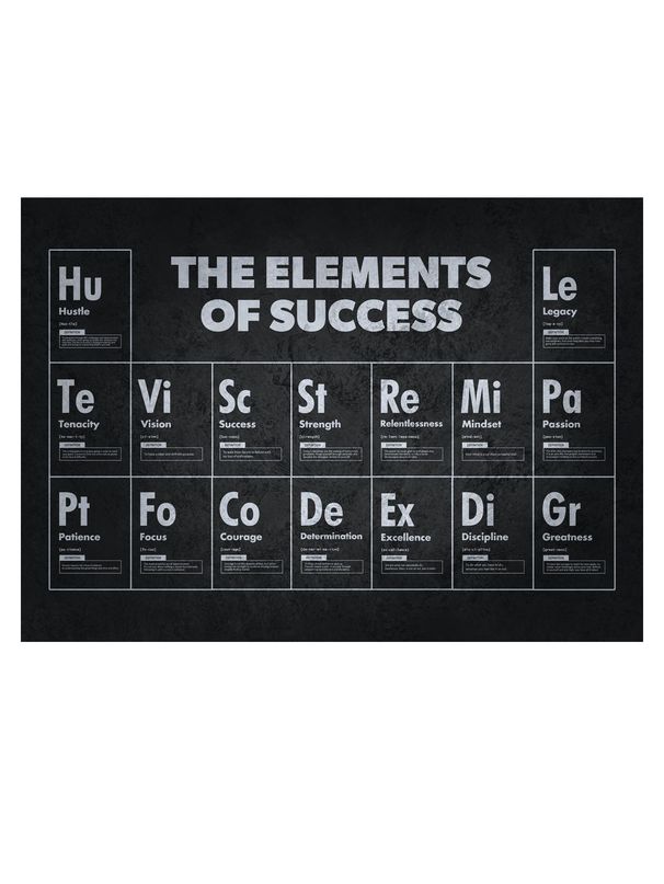 Success, Endeavour, Legacy, Resilience, Vision, Strength, Perseverance, Mindset, Passion, Patience, Focus, Courage, Determination, Self-Discipline_maomaolike.com