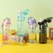650ml/22oz Sports Water Bottle With 7 Fruit-Flavored Pods Portable Fitness Bottles For Outdoor Activities Leakproof_maomaolike.com