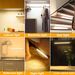 Intelligent Atmosphere Lamp Human Body Induction Led Cabinet Lamp With Wireless Self-adhesive Magnetic Suction Kitchen Wine Cabinet Clothing Dimming_maomaolike.com