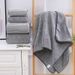 Large Bath Towel Fleece Super Absorbent Towel Two Piece Combination Set Striped Absorbent Thick_maomaolike.com