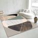 Living Room Rug,Large Rug,Oversized, Gold Leaves Design,Bedroom Rug,Soft And Thick, Machine Washable, Thickened Rug, Bedside Rug,Decorative Indoor Rug_maomaolike.com