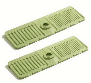 Faucet Mat For Kitchen Sink, 2024 The New Faucet Guard & Draining Mat, Kitchen Sink Splash Guard, Longer Behind Faucet Mat For Kicthen, Sink Protectors Absorbent Mat_maomaolike.com