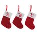 Children's Day Supplies Decorative Knitted Wool Embroidered Children's Candy Letter Christmas Socks Gift Bag_maomaolike.com