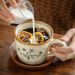 Creative Retro Hand-painted Mug Ceramic Cup Home Coffee Cup_maomaolike.com