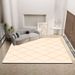 Living Room Rug Large Size Gorgeous Gold Frame Design Bedroom Rug Plush Thickened Machine Washable Thickened Underlay Interior Decorative Rug_maomaolike.com