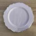 Premium Disposable Tableware Set – Gold Silver Rim Plates, Cutlery Glasses (Elegant Red White, PS Plastic, Perfect For_maomaolike.com