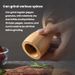 Mushroom Shaped Pepper Grinder Wooden Kitchen Grinding Tool_maomaolike.com