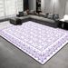 Living Room Rug Large Size Gorgeous Gold Frame Design Bedroom Rug Plush Thickened Machine Washable Thickened Underlay Interior Decorative Rug_maomaolike.com