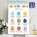 Healthy Boundaries Painting Poster, Soft Watercolor Pastel Icon & Spanish Phrase Poster, Guides Building Respectful Personal Boundaries, Ideal For_maomaolike.com
