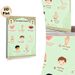 Wudu Chart Painting Poster, Soft-toned Illustrated Islamic Ablution Guide Poster, Clear Step-by-step Ritual Instructions, Suitable For Home And_maomaolike.com