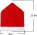 4pcs Christmas Chair Covers,Santa Hat Chair Back Cover Xmas Slipcover For Christmas Dinning Room Home Decoration Supply,Red_maomaolike.com
