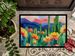 Arizona Saguaro Cactus Blossom In Watercolor Doormat Front Door Mat Indoor Outdoor Rugs For Entryway, Non Slip Washable Low Pile, 24H X 36W_maomaolike.com