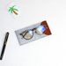 Unisex Leather felt glasses bag Simple felt bag sunglasses storage bag_maomaolike.com