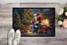 Bluetick Hound And Santa Claus Doormat Front Door Mat Indoor Outdoor Rugs For Entryway, Non Slip Washable Low Pile, 24H X 36W_maomaolike.com