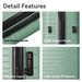 Luggage Set 3 Piece, PP Hardshell Carry On Suitcase With Spinner Wheels & TSA Lock, Lightweight Suitcases For Business, Trip, (20"/24"/28"), Green_maomaolike.com