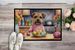 Decorating Easter Border Terrier Doormat Front Door Mat Indoor Outdoor Rugs For Entryway, Non Slip Washable Low Pile, 24H X 36W_maomaolike.com