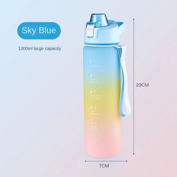 Sports Water Bottle Space Cup Juice Cup Water Bottle Fitness Water Bottle Travel Cup Drink Bottle 1000ml_maomaolike.com