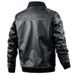 Men's Clothing 2024 men's motorcycle leather jacket men's trendy brand leather jacket spring and autumn Korean style casual leather_maomaolike.com