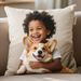 Custom Pillow Photo Upload For Pet Lovers PrintToucan - 35*35cm/13.78inch - Custom Pillows (Contact Seller Before Placing Order)_maomaolike.com