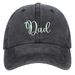 Unisex Washed cotton Embroidery Dad Alphabet baseball hat Father's Day gift hat Hip Hop hat_maomaolike.com