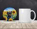 Affenpinscher In Sunflowers Large Sandstone Coasters Pack Of 4 Absorbent Round Coasters Decor Gifts For Men Or Women, 4 In, Multicolor_maomaolike.com