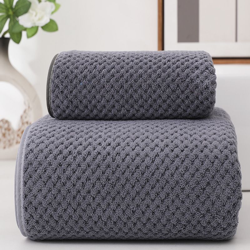 Towel、Super Absorbent Exclusive Coral Fleece Household Bath Thickened Face Kitchen Hand Towel, Soft And Skin-friendly_maomaolike.com