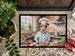Jack Russell Terrier The Chef Doormat Front Door Mat Indoor Outdoor Rugs For Entryway, Non Slip Washable Low Pile, 24H X 36W_maomaolike.com