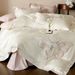 Wholesale INS Fresh Princess Style Pure 80s Long Staple Embroidered Bow Four-Piece All Cotton 4-Piece Set_maomaolike.com