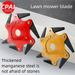 Six-Blade Grass Trimmer Head Brush Cutter Thickened Blade Weeding Machine Lawn Mower Magic Tool Universal Accessories_maomaolike.com