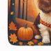 Cavalier Spaniel Fall Memory Foam Kitchen Mat Machine Washable Anti-Fatigue Mat Cushion Comfort Bath Mat Or Kitchen Rug_maomaolike.com