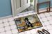Pit Bull Terrier Fall Kitchen Pumpkins Doormat Front Door Mat Indoor Outdoor Rugs For Entryway, Non Slip Washable Low Pile, 24H X 36W_maomaolike.com