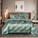 2026 Spring New European Style Yarn-Dyed Satin Jacquard Four-Piece Multi-Piece Wedding Set Double Bedding_maomaolike.com