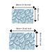 Bathroom Mat Toilet Mat Shower Mat Entrance Rug Absorbent Non-Slip Mat Soft Quick-Dry Machine Washable_maomaolike.com