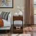 Mid Century Modern Lift Top Side Table, Small Rising End Table Couch Table With Storage Shelf, Wooden Nightstand For Home Living Room, Office, Reception_maomaolike.com